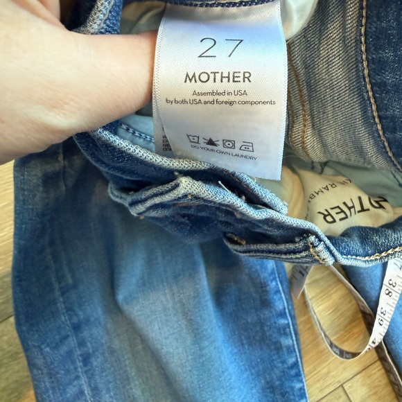 Mother The Pixie Rambler Ankle Jeans "Briefly Gorgeous" Wash - Picture 8 of 11